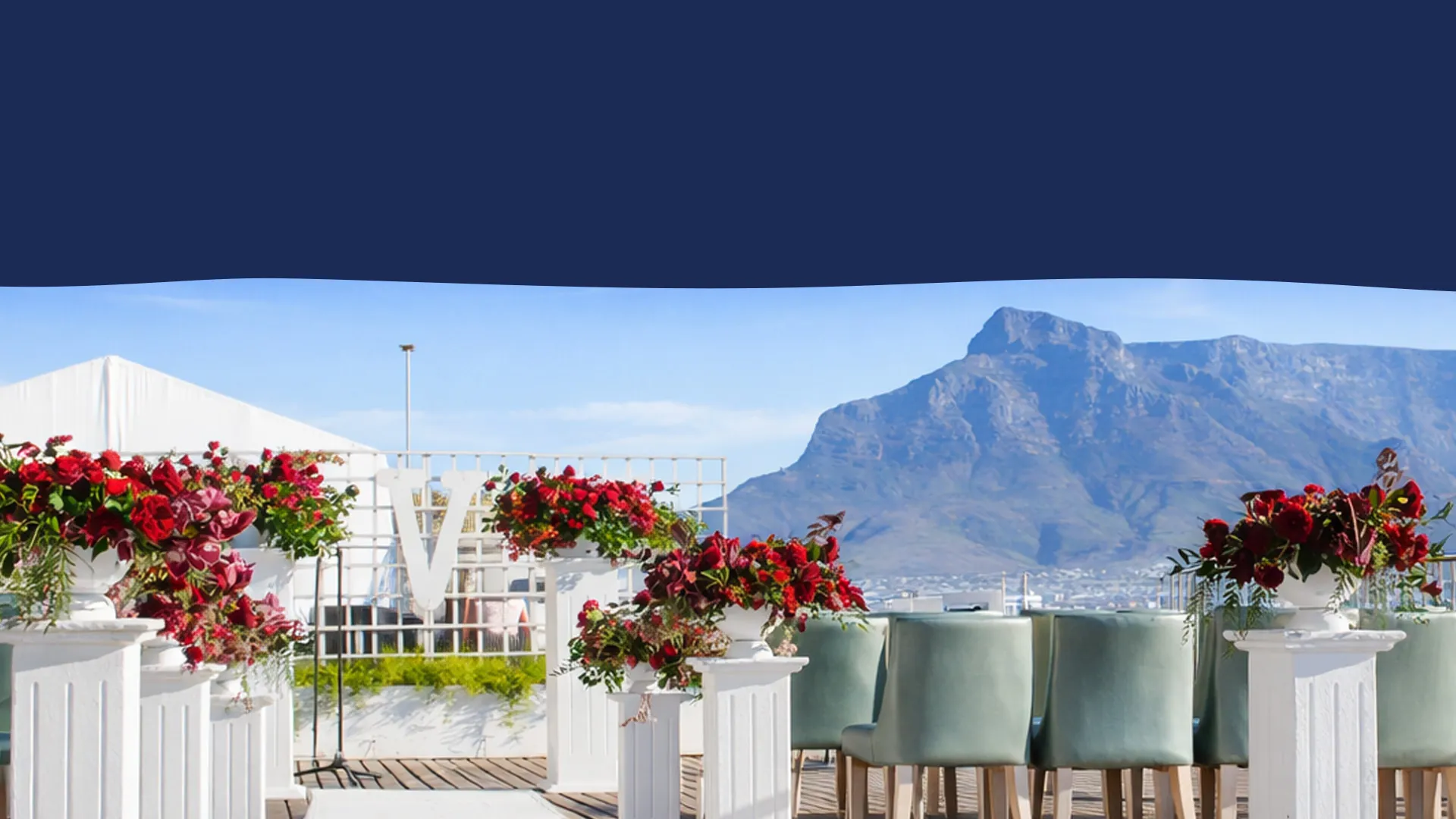 Cape Town coastline — one of Africa's most celebrated wedding destinations