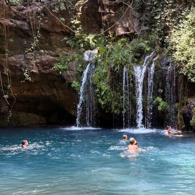 #happyclients the Stoop family enjoying the rockpools in the Ngare Ndare Forest in the foothills of Mount Kenya. These Azure pools glisten at the bottom of waterfalls and 200 years old trees stretch into the canopy supporting a rich variety of bird life

Whilst searching for the big 5 from a safari vehicle is top of the list on most family safaris, often the magic moments in Africa come from the shared adventures in special places, connecting with nature and eachother between the game drives.

"It was a holiday of a lifetime. We adored it and it was just the right balance for us as a family. We all agreed it was the best family holiday we'd ever had" - Stoop Family, UK